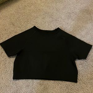 Alphalete Black Crop Top!